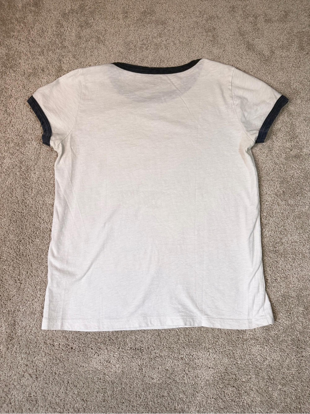 J.Crew New York Graphic Collector Tee, Size Medium White Ringer T-Shirt - Picture 8 of 8